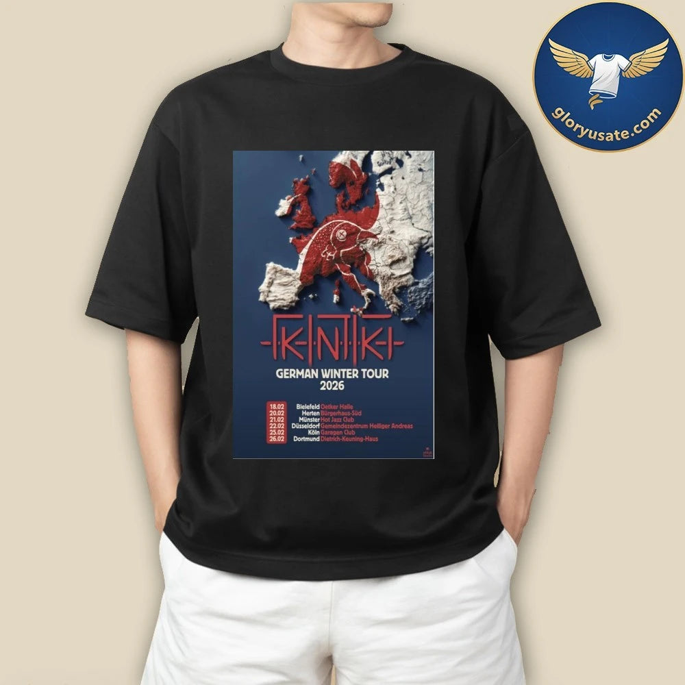 Gidiki German Winter Tour 2026 Poster Shirt