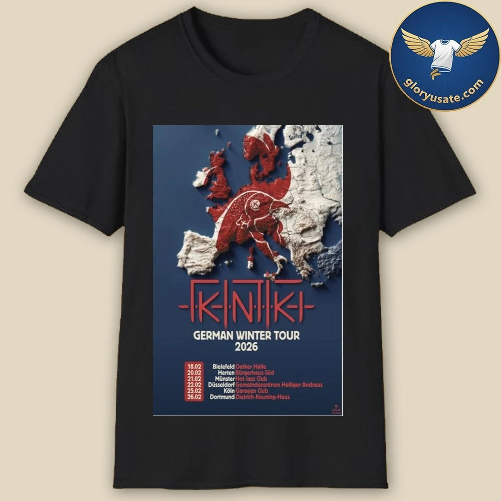 Gidiki German Winter Tour 2026 Poster Shirt