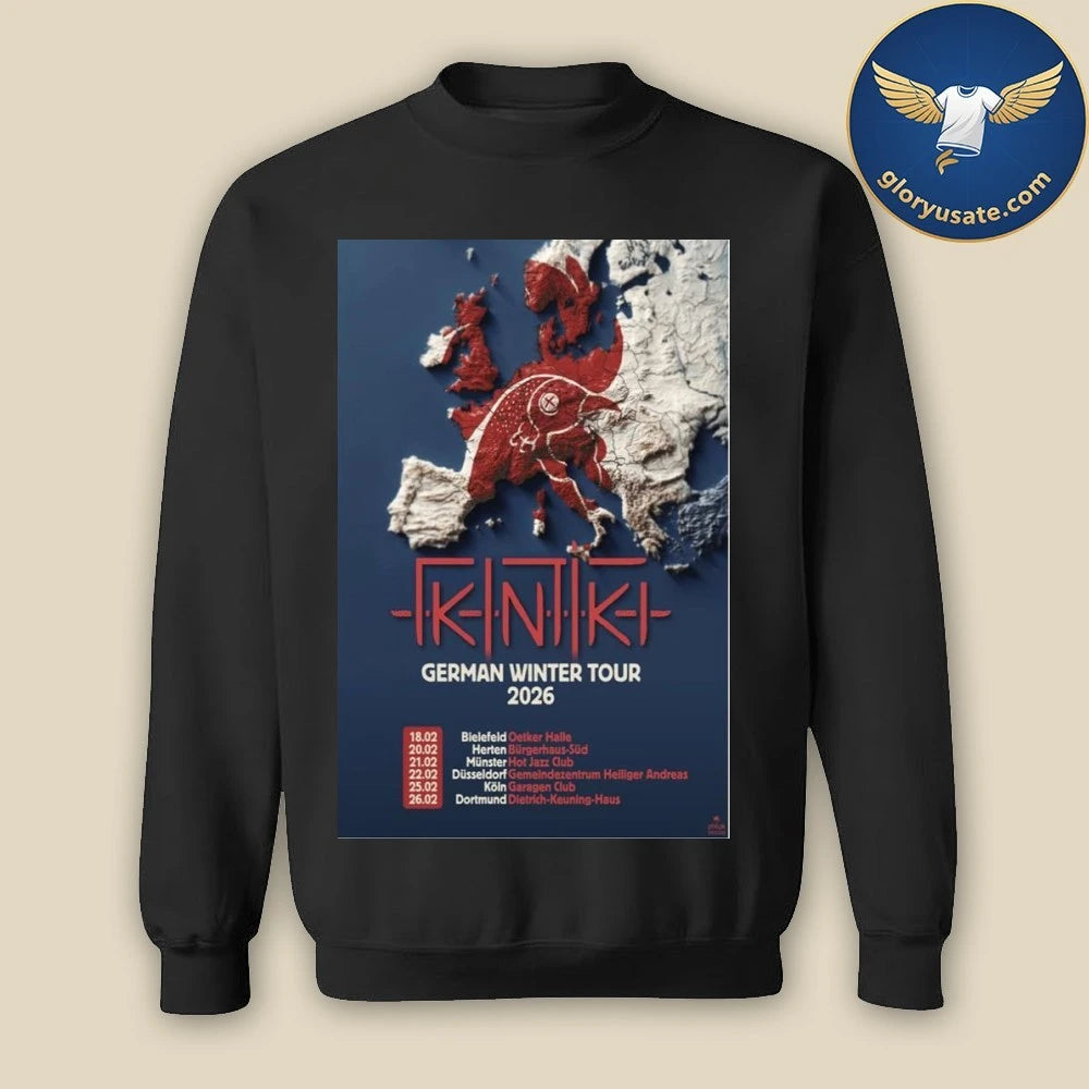 Gidiki German Winter Tour 2026 Poster Shirt