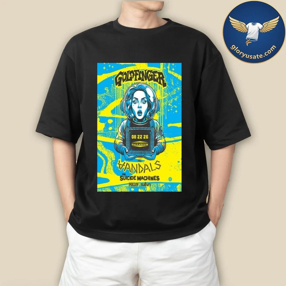 Goldfinger August 22 2026 Hollywood Palladium, Los Angeles Poster Shirt