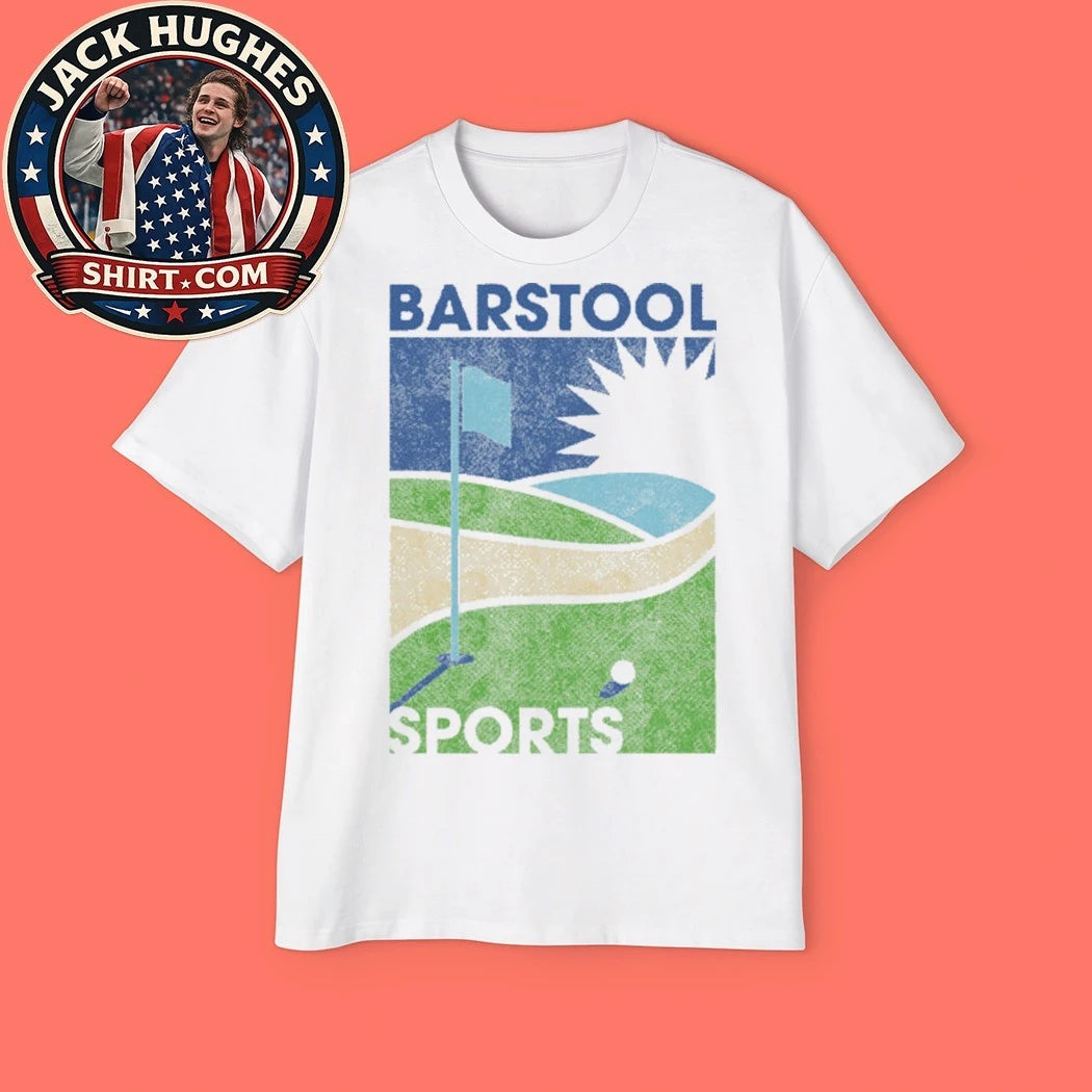 Golf Barstool Sports Golf Retro Graphic T-Shirt