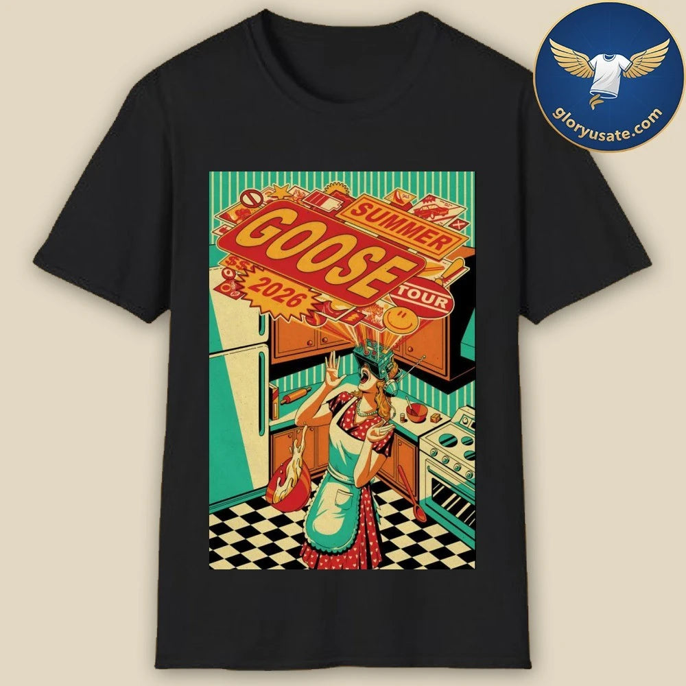 Goose Summer Tour 2026 Poster Shirt