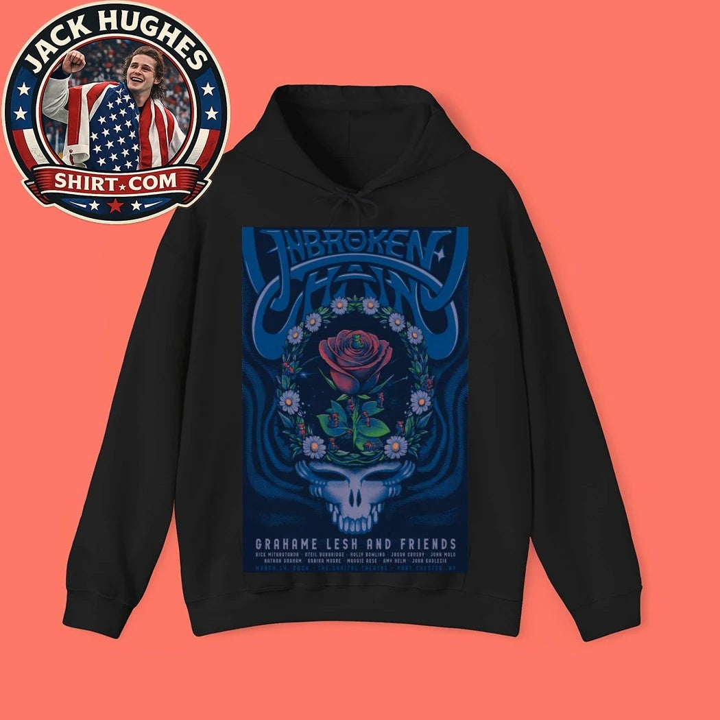 Grahame Lesh And Friends Port Chester, NY March 14 2026 Capitol Theatre Tour Poster Shirt