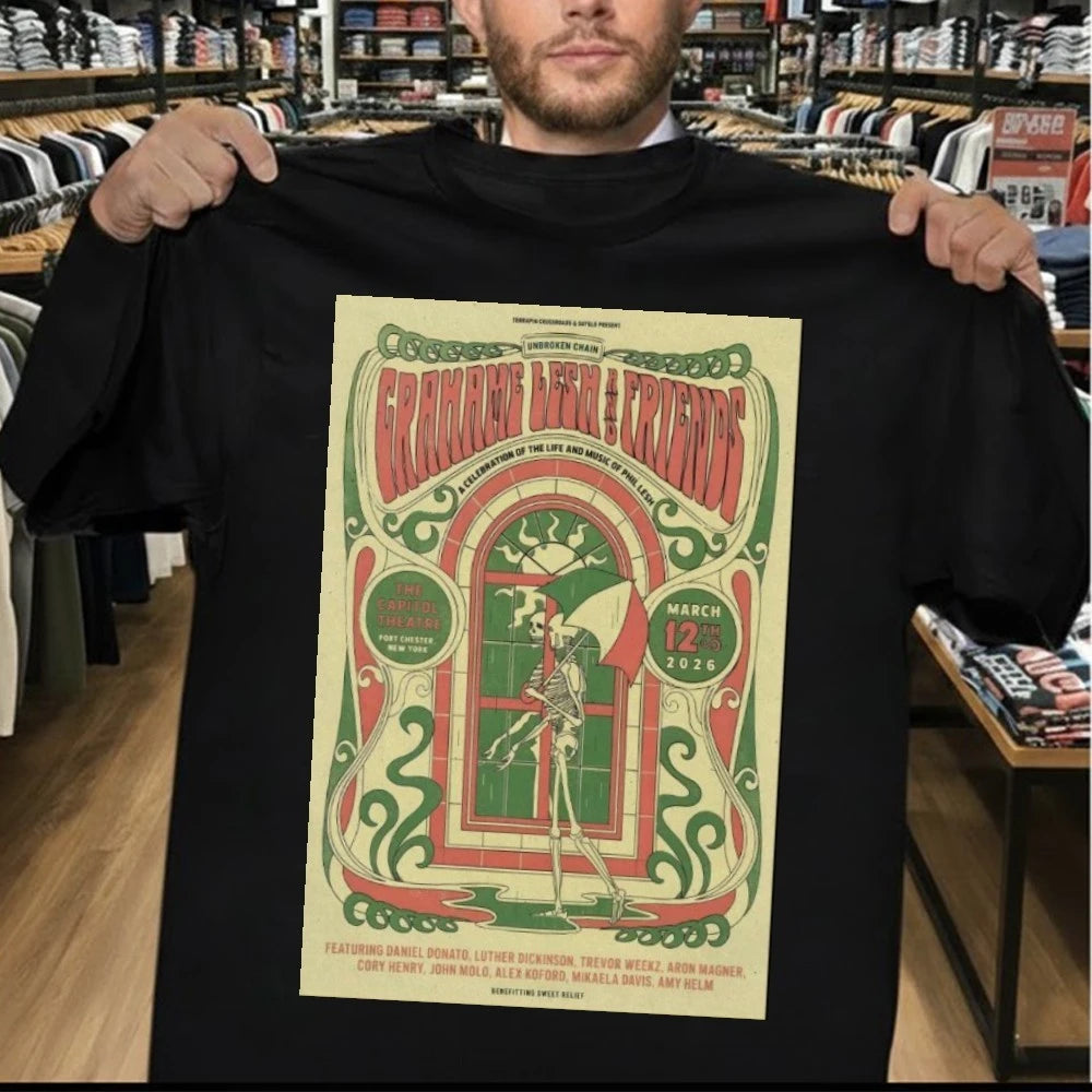 Grahame Lesh in Port Chester, Mar 12, 2026 Poster Shirt