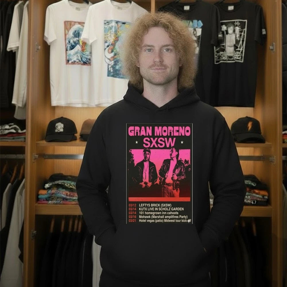 Gran Moreno Tour March 2026 Poster Shirt