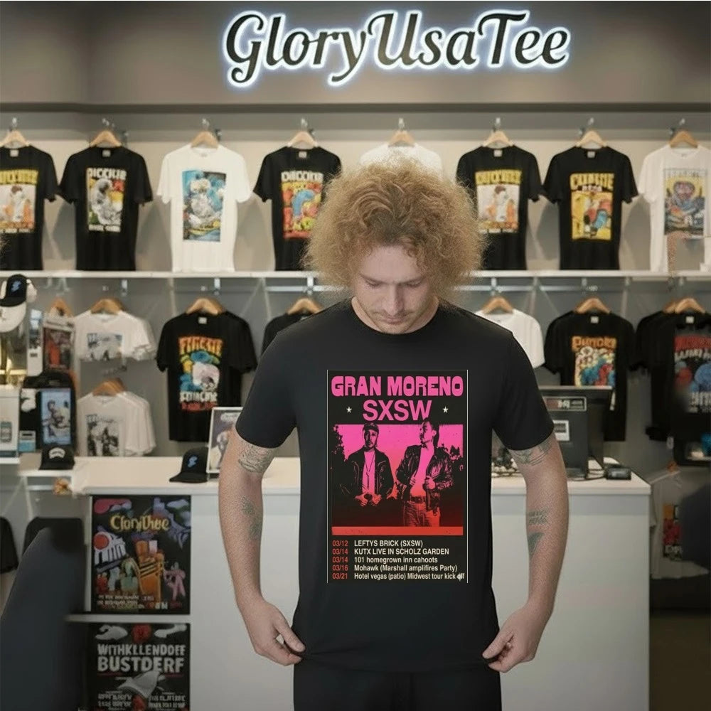 Gran Moreno Tour March 2026 Poster Shirt