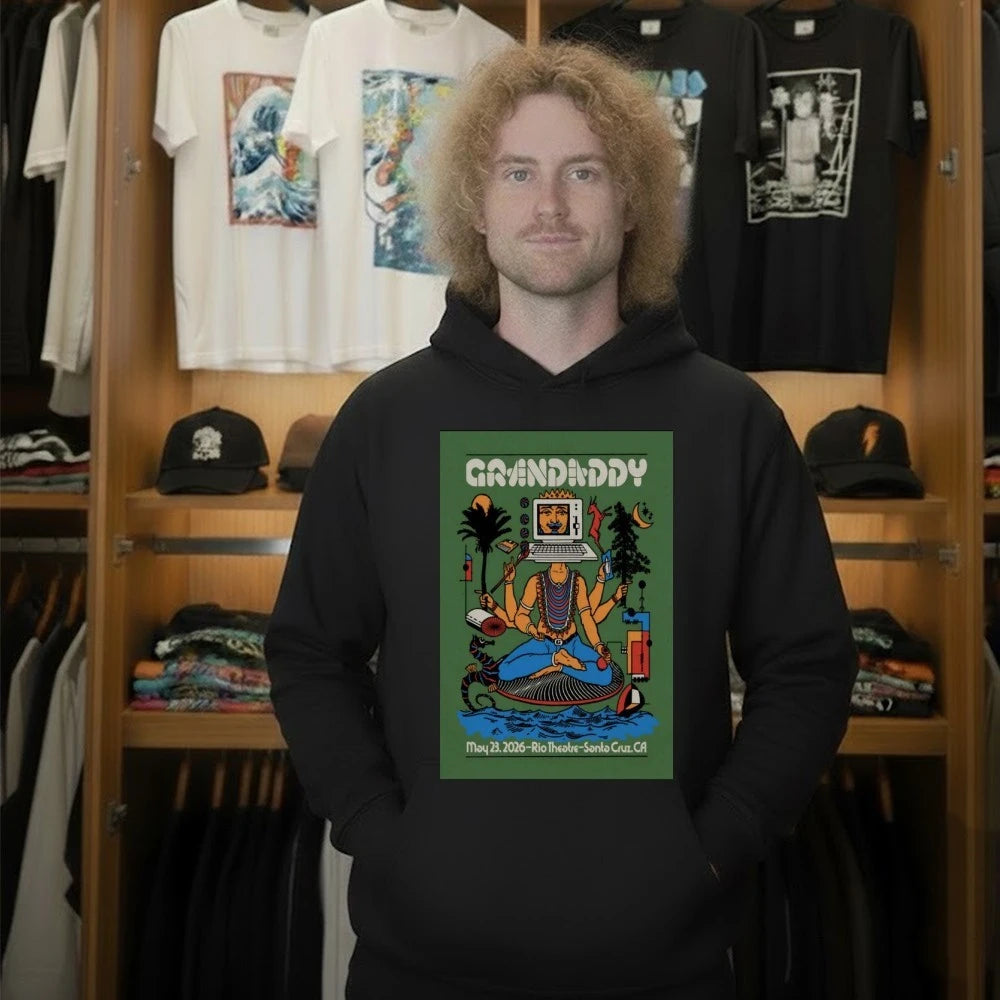 Grandaddy 5-23-2026 Santa Cruz CA Poster Shirt