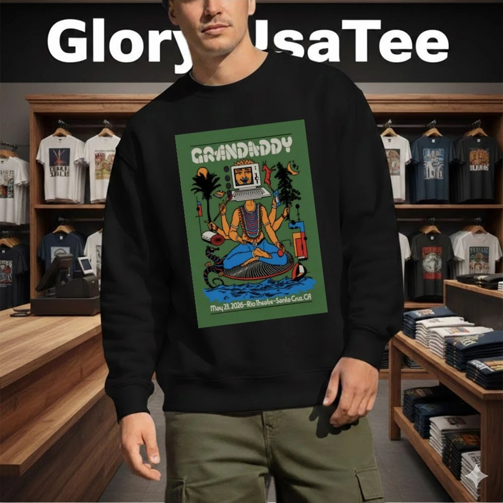 Grandaddy 5-23-2026 Santa Cruz CA Poster Shirt