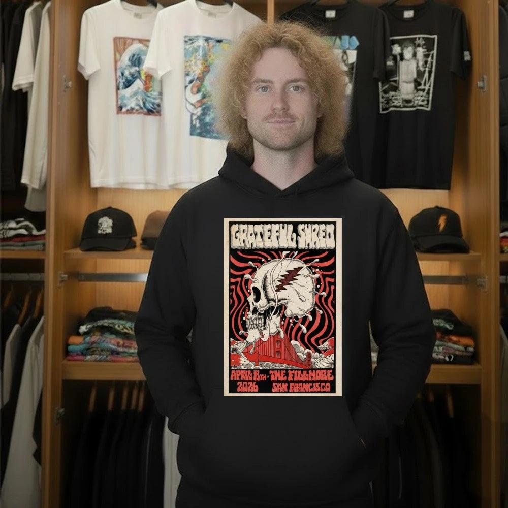 Grateful Shred April 18th 2026 The Fillmore San Francisco, CA Poster Shirt