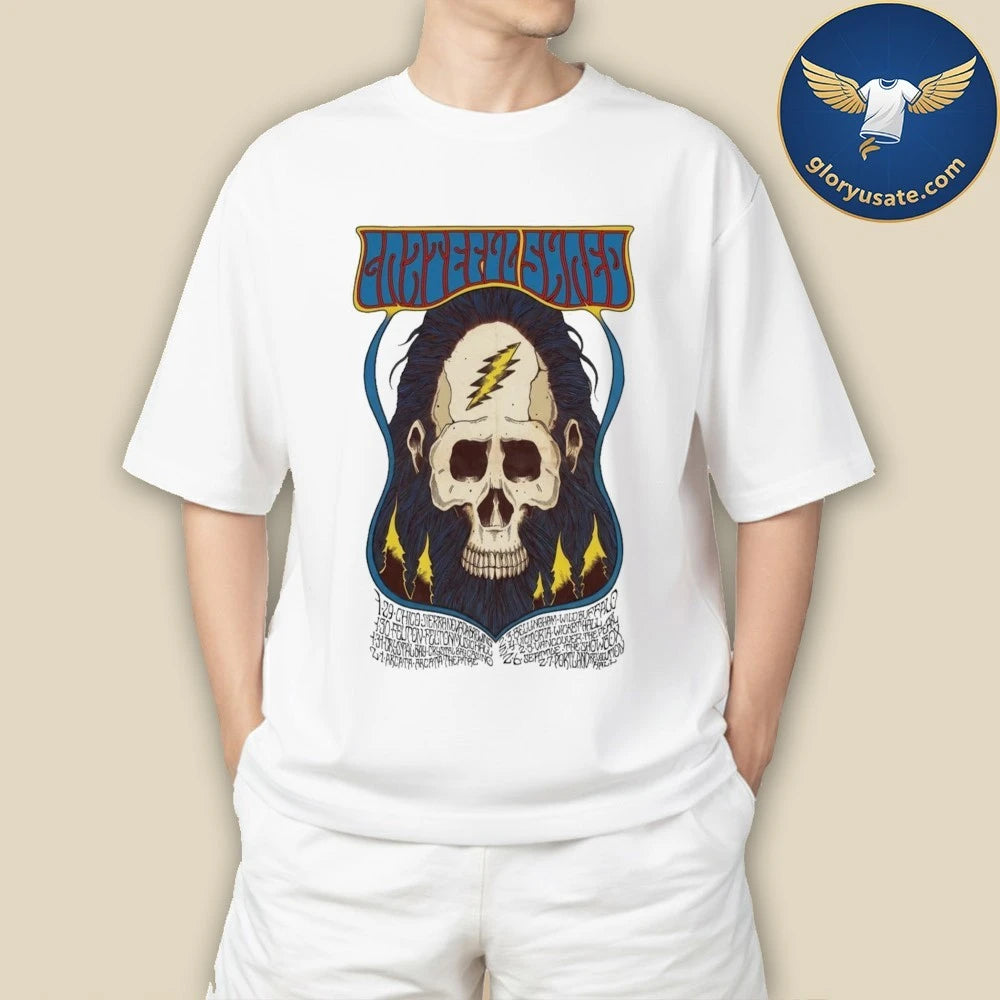 Grateful Shred Up &amp; Down West Coast 2026 Poster Shirt
