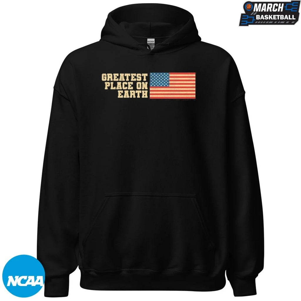 Greatest Place On Earth American Flag T-Shirts