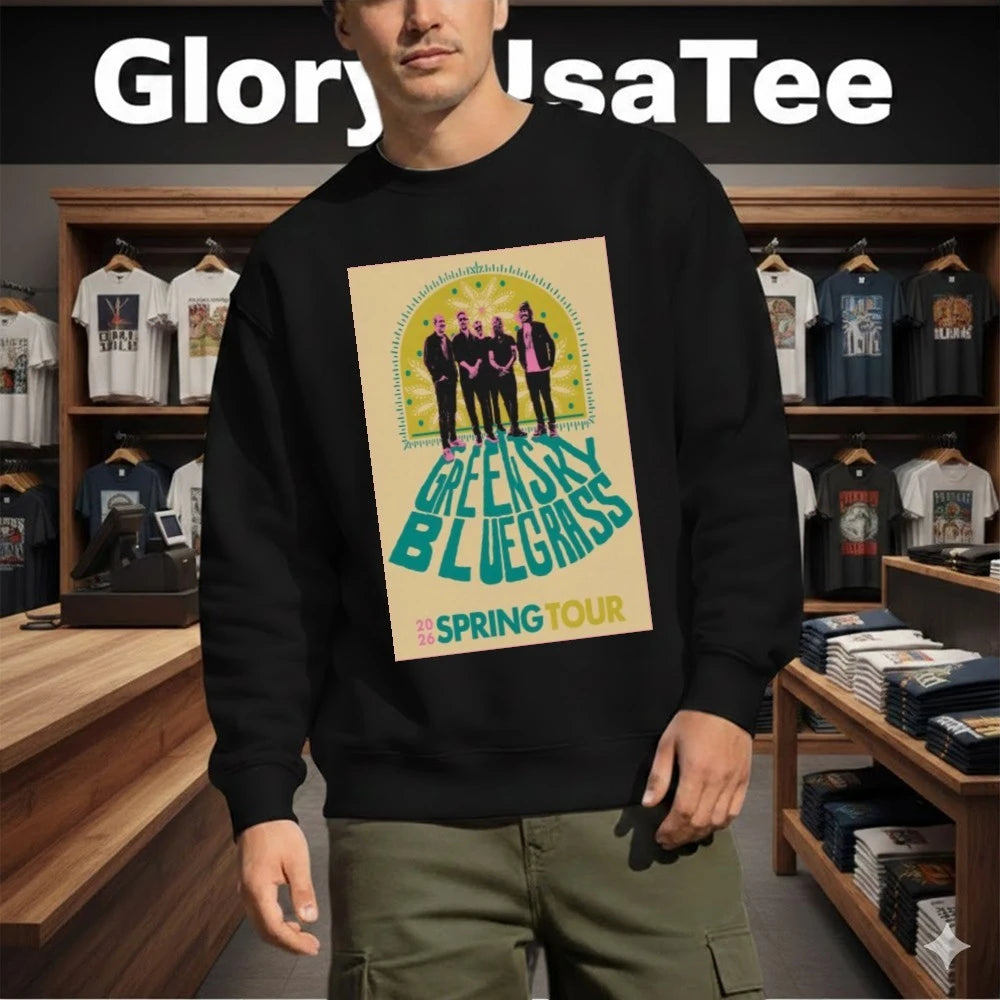 Greensky Bluegrass Six weeks until Spring Tour 2026 Poster Shirt