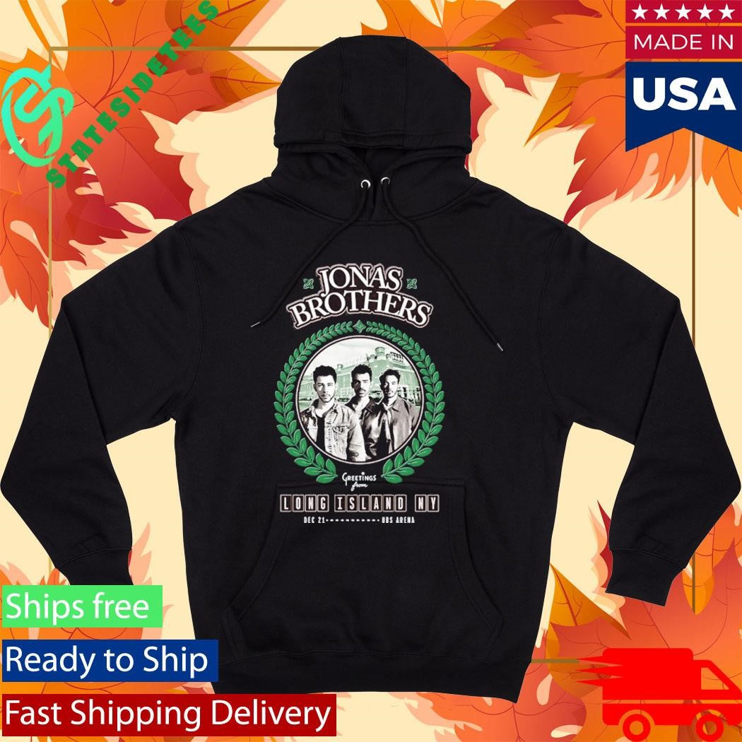 Greetings From Your Hometown Elmont, NY Crew Jonas Brothers Shirt