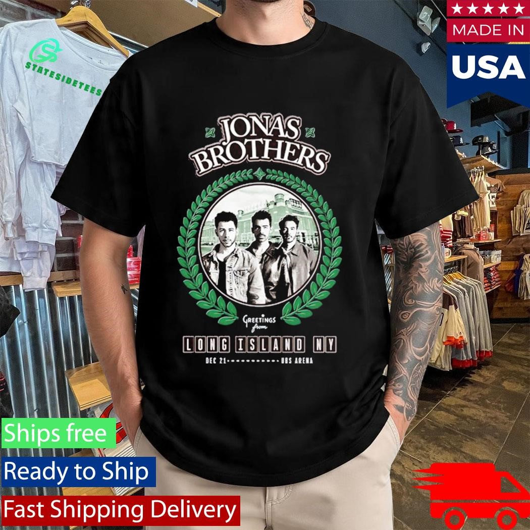 Greetings From Your Hometown Elmont, NY Crew Jonas Brothers Shirt