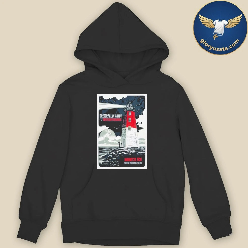 Gregory Alan Isakov Event Providence RI Jan 29 2026 Poster Shirt