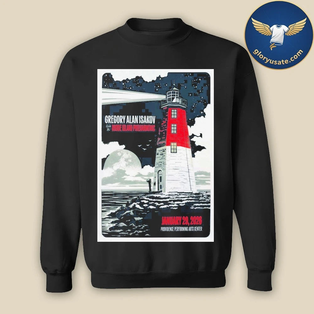 Gregory Alan Isakov Event Providence RI Jan 29 2026 Poster Shirt