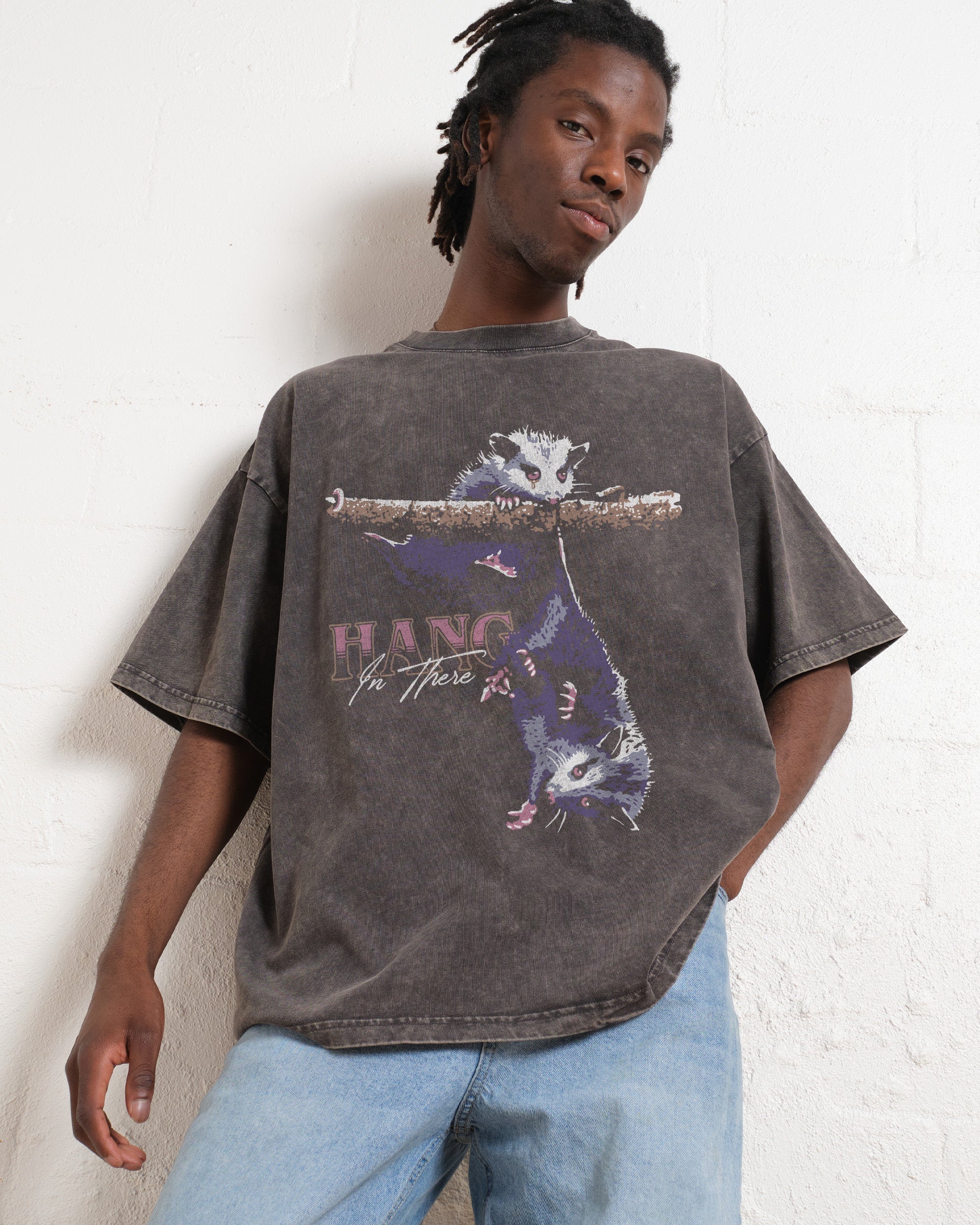 Hang in There Oversized Tee