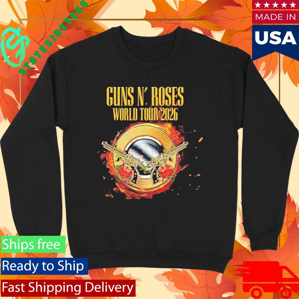 Guns N’ Roses 2026 World Tour Dates T-Shirt