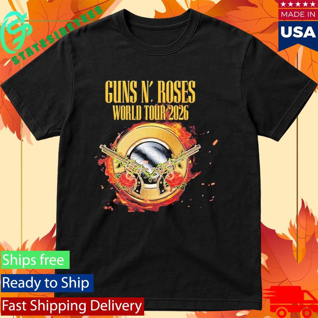 Guns N’ Roses 2026 World Tour Dates T-Shirt