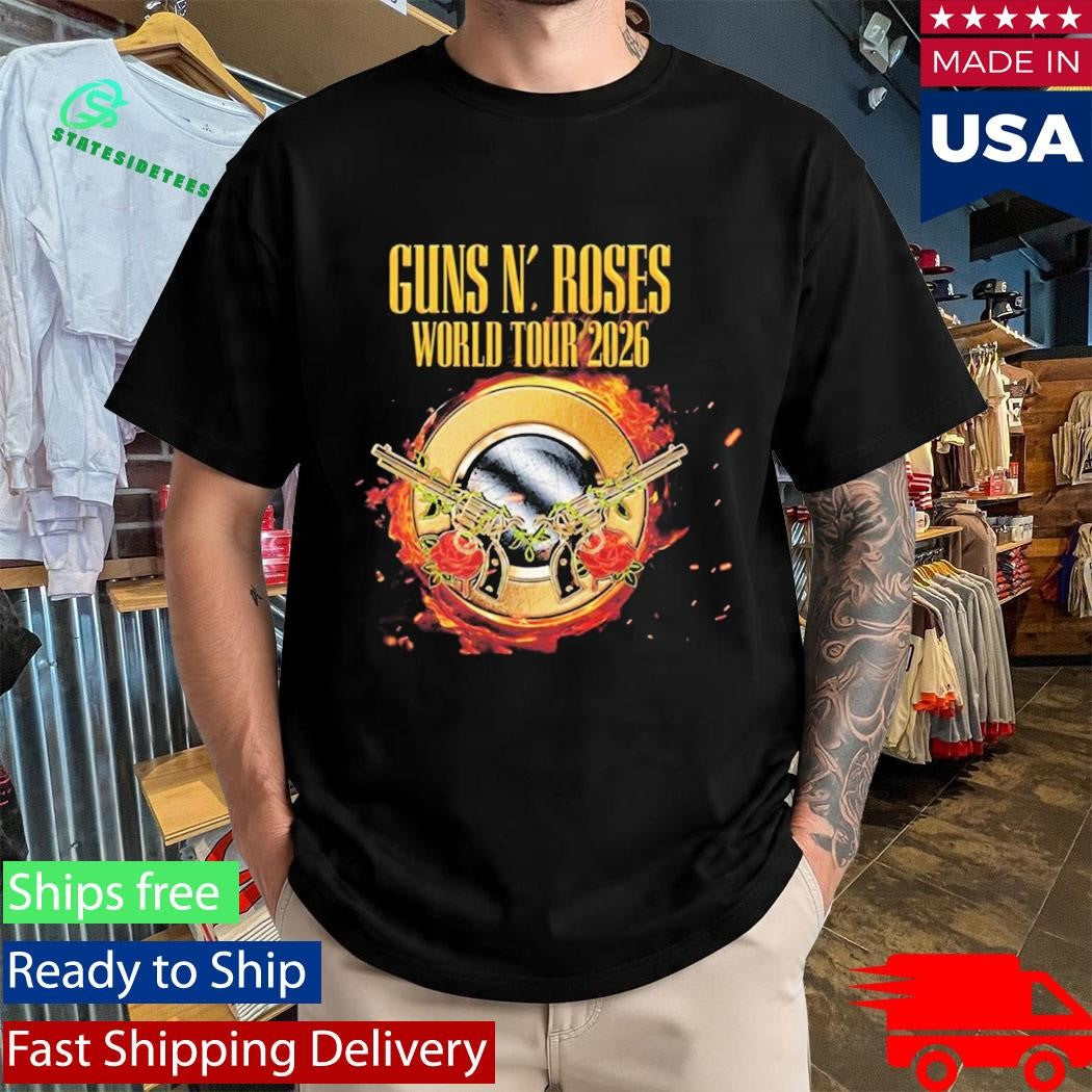 Guns N’ Roses 2026 World Tour Dates T-Shirt