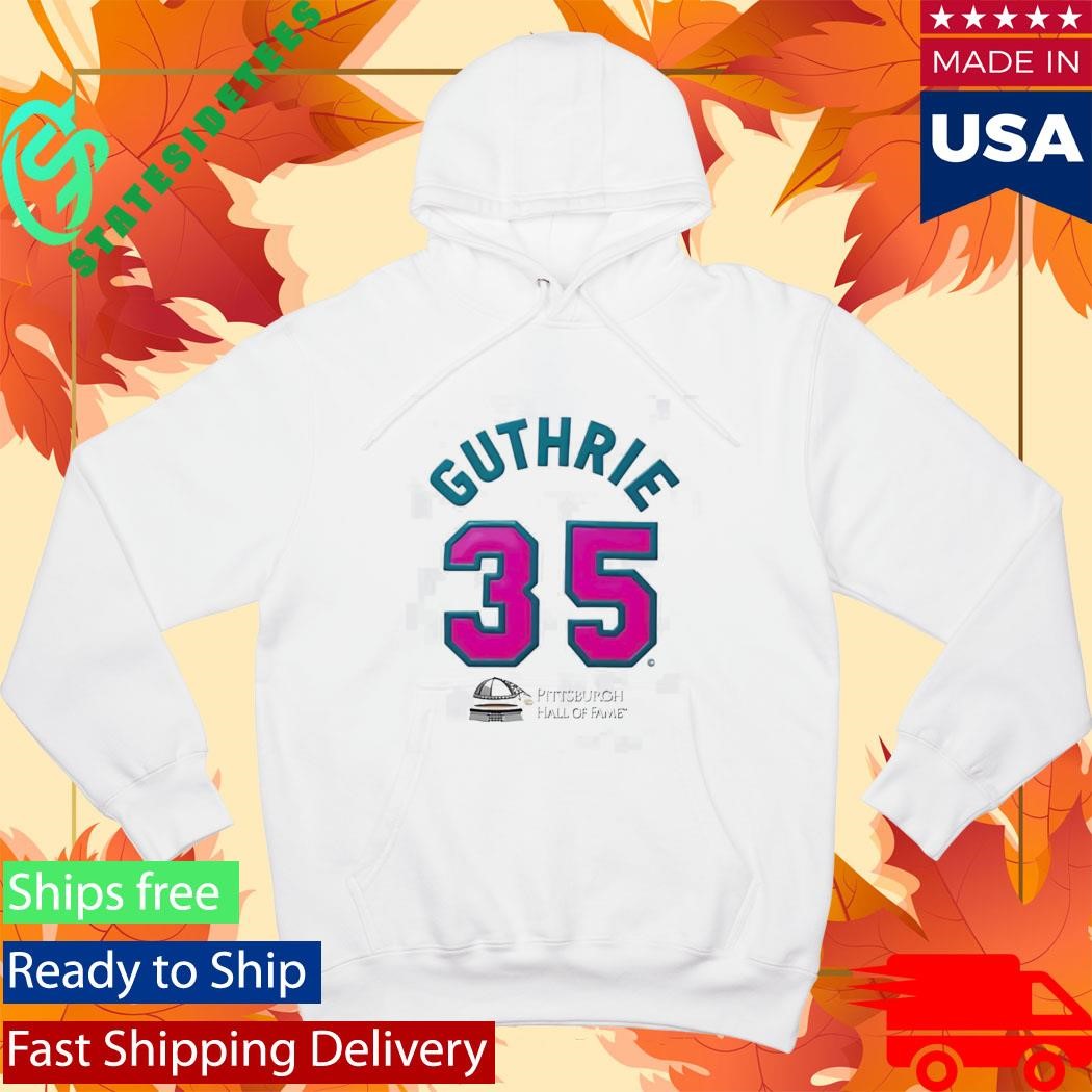 Guthrie 35 Pittsburgh Hall Of Fame Shirt