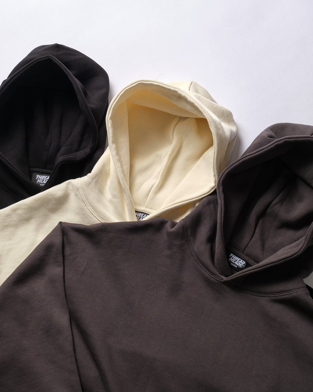 Classic Hoodie 3 Pack: Black, Charcoal, Natural