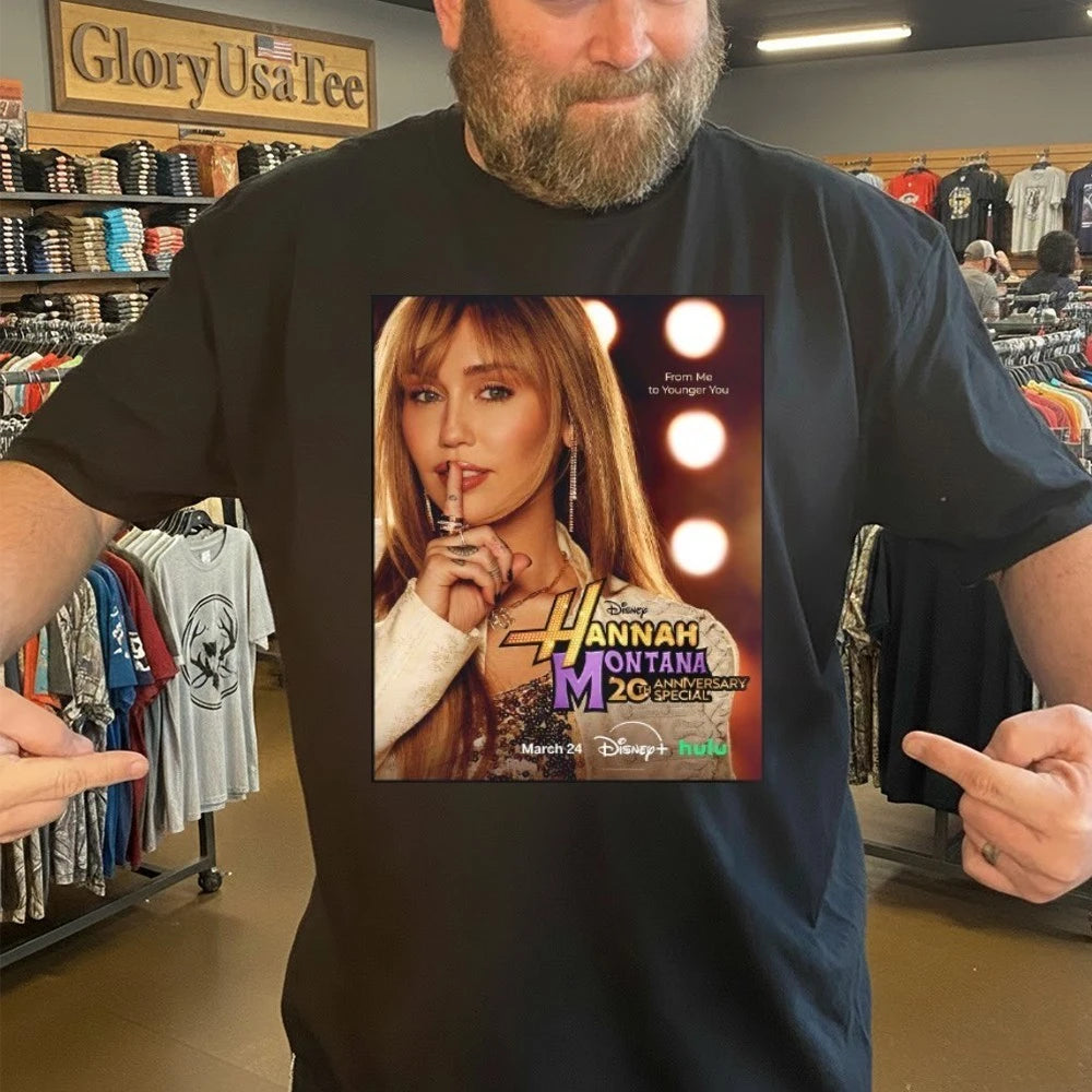 Hannah Montana 20th Anniversary Special Official Poster From Me To Younger You T-Shirt