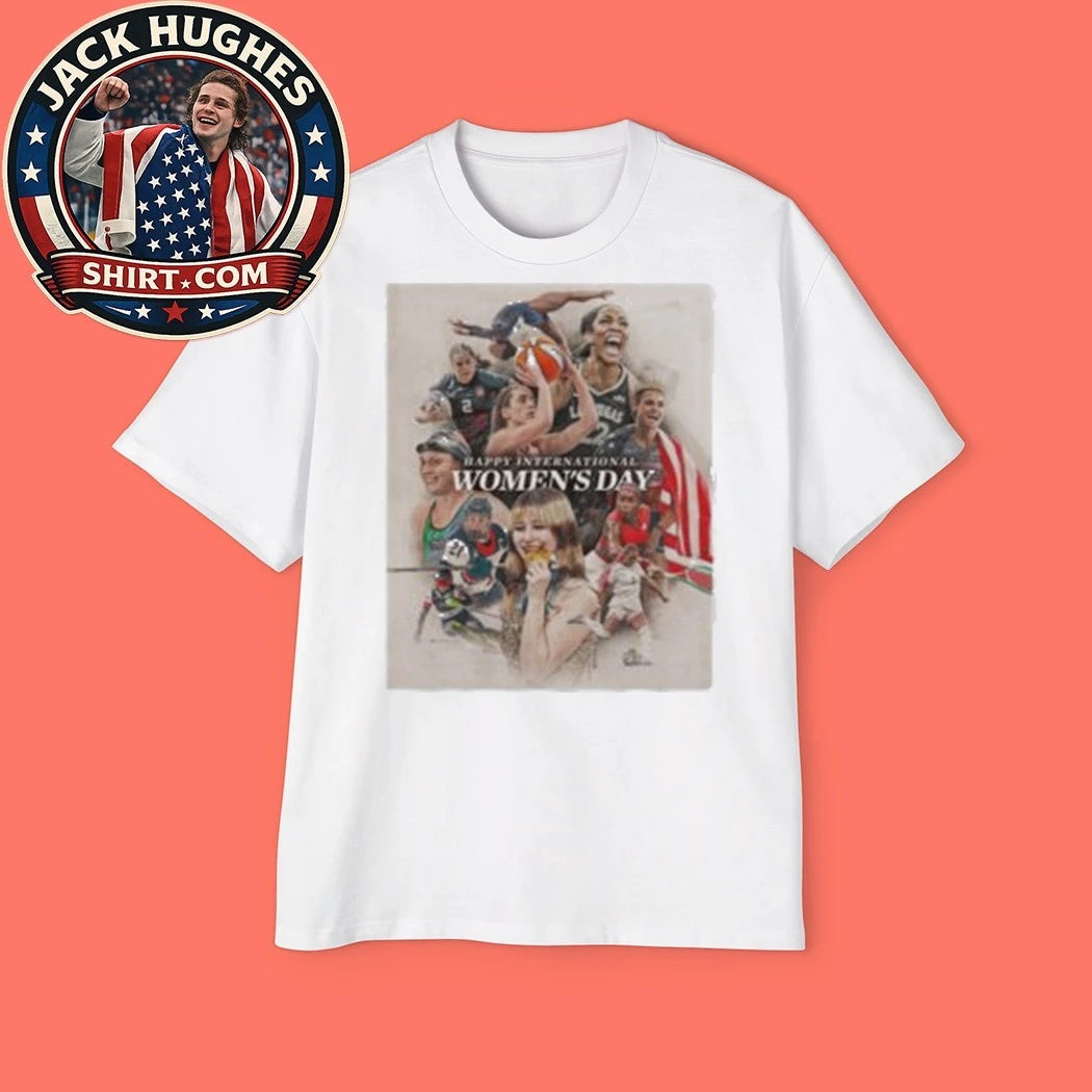 Happy International Women’s Day Us Olympics 2026 T-Shirt