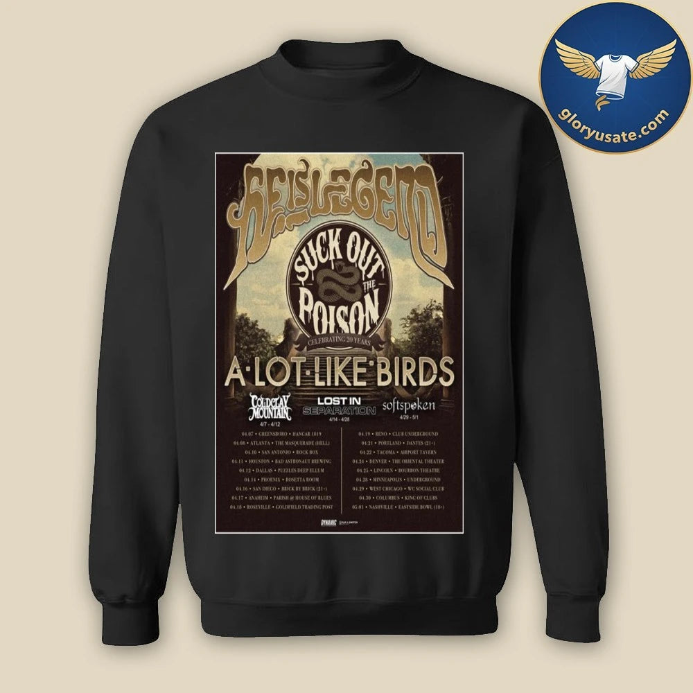 He Is Legend Suck Out The Poison 2026 Poster Shirt