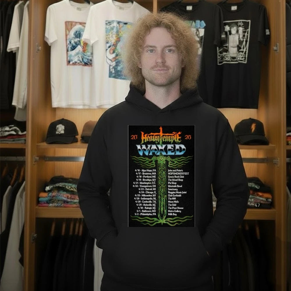 Heavy Temple Spring Tour 2026 Poster Shirt