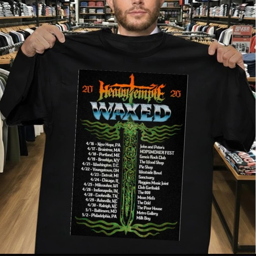 Heavy Temple Spring Tour 2026 Poster Shirt