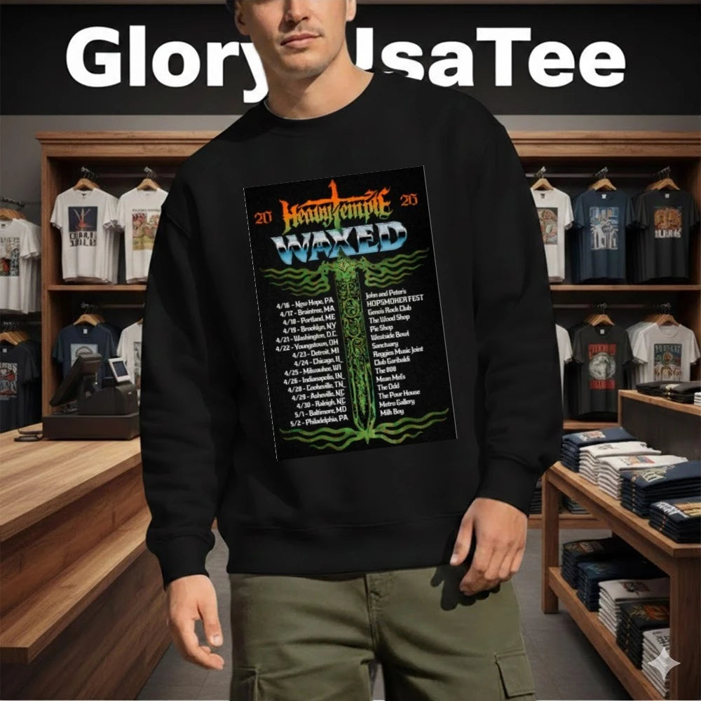 Heavy Temple Spring Tour 2026 Poster Shirt