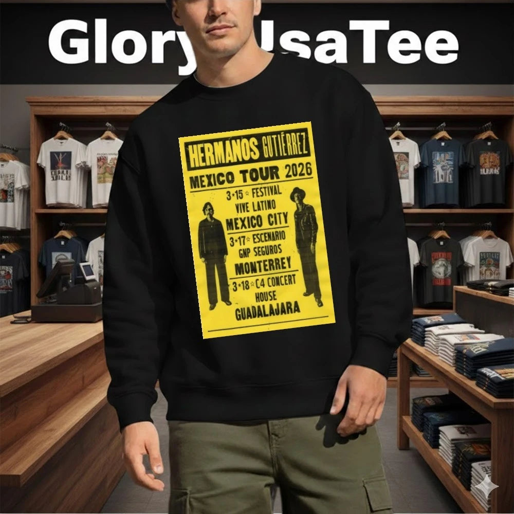 Hermanos Gutieerrez Tour Mexico 2026 Poster Shirt