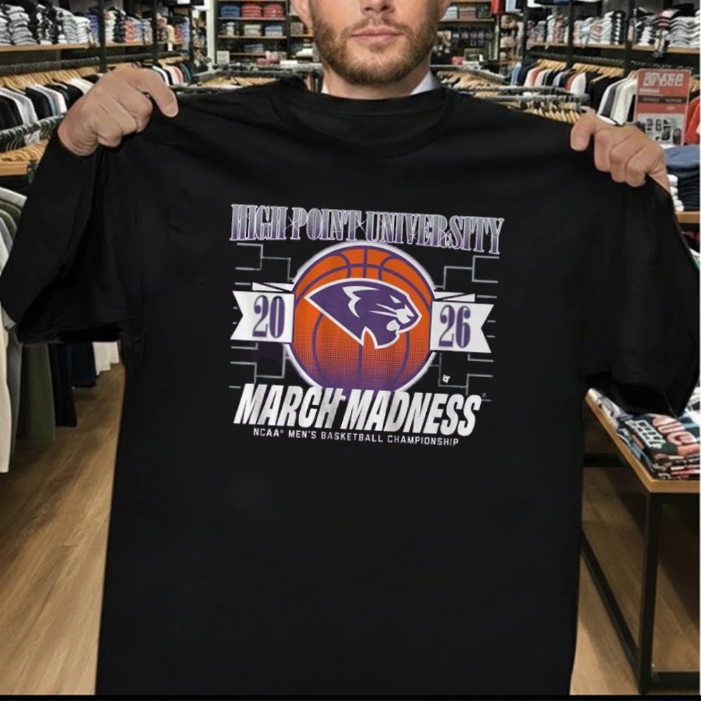 High Point Panthers University March Madness Upset Alert Ncaa Men’s Basketball Championship Shirt