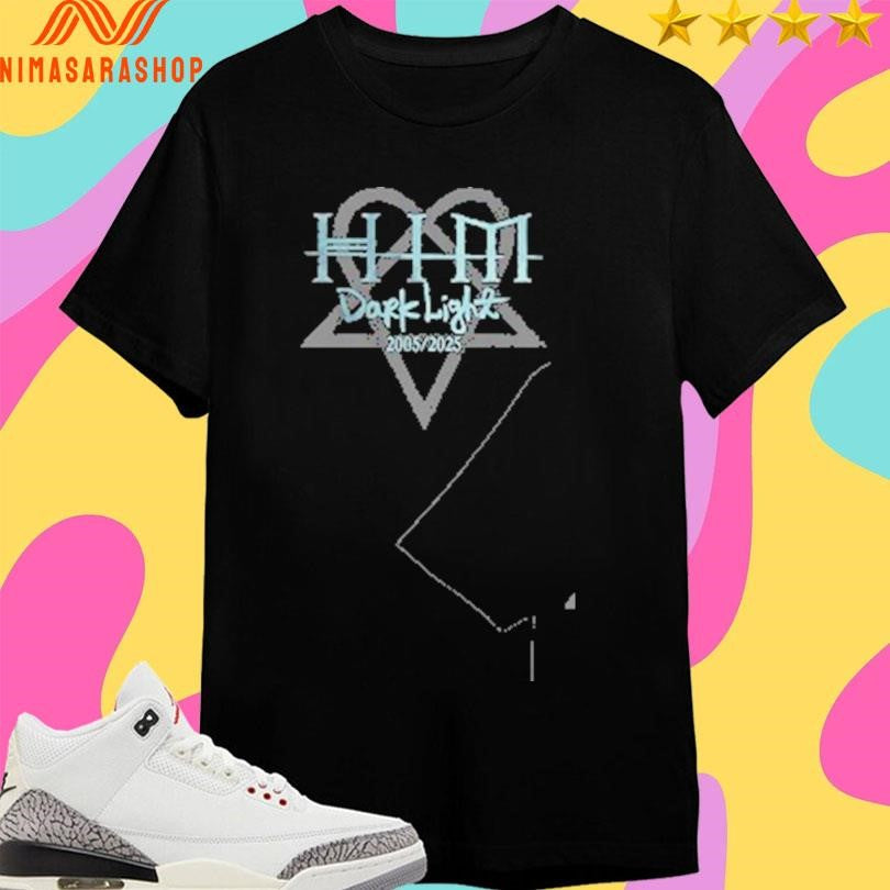 Him Dark Light Tracklist 2005-2025 Shirts