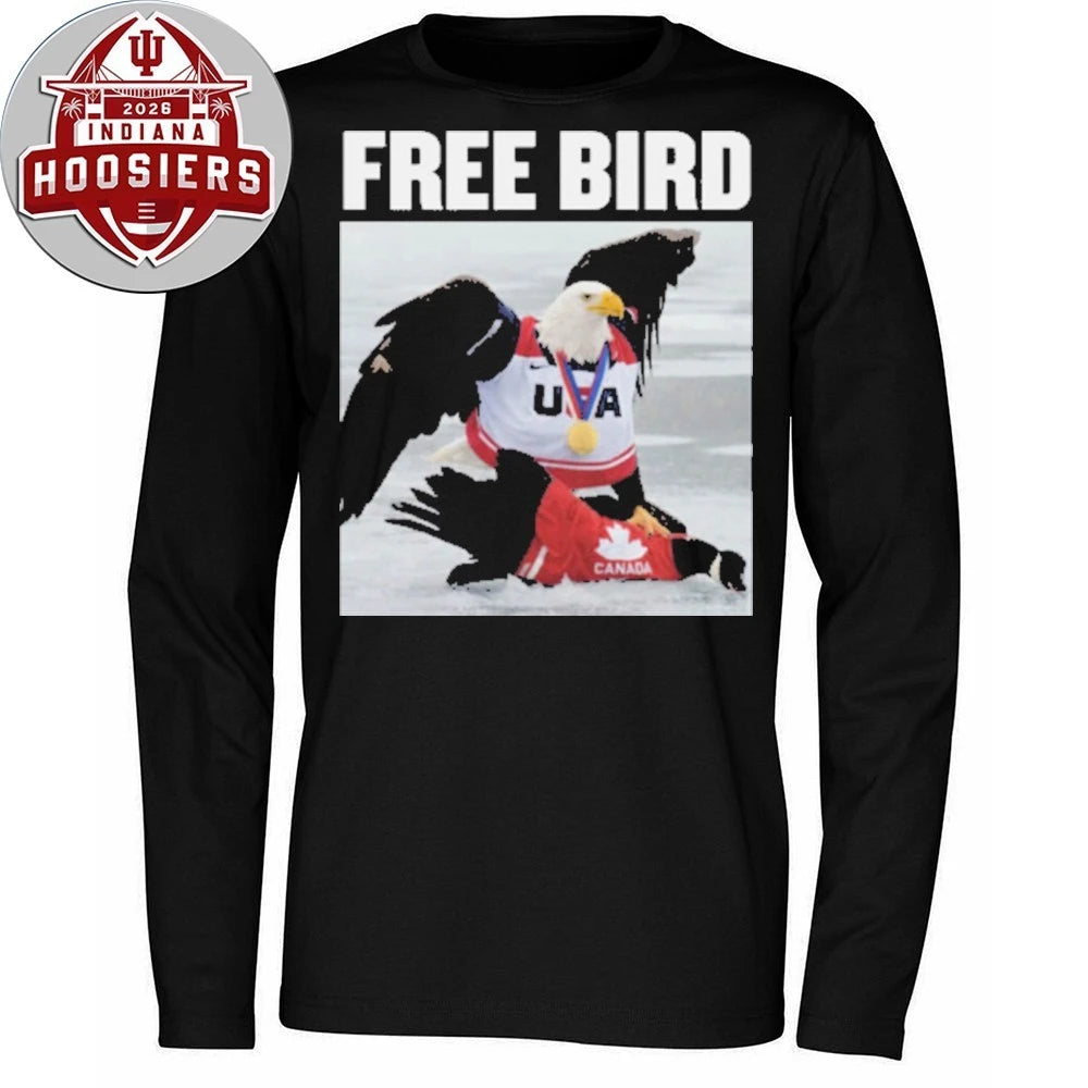 Hockey Champions USA Ice hockey between the US and Canada T-Shirt