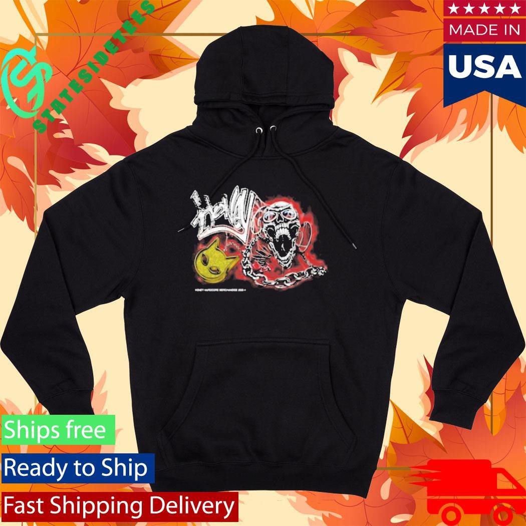 Honey Cold Steel Rage Skull Shirt