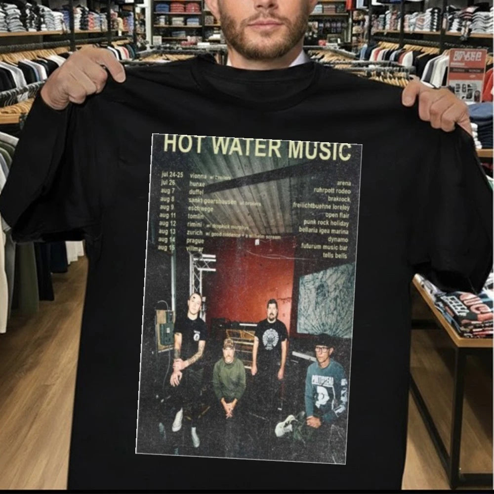 Hot Water Music Summer Tour 2026 New Poster Shirt