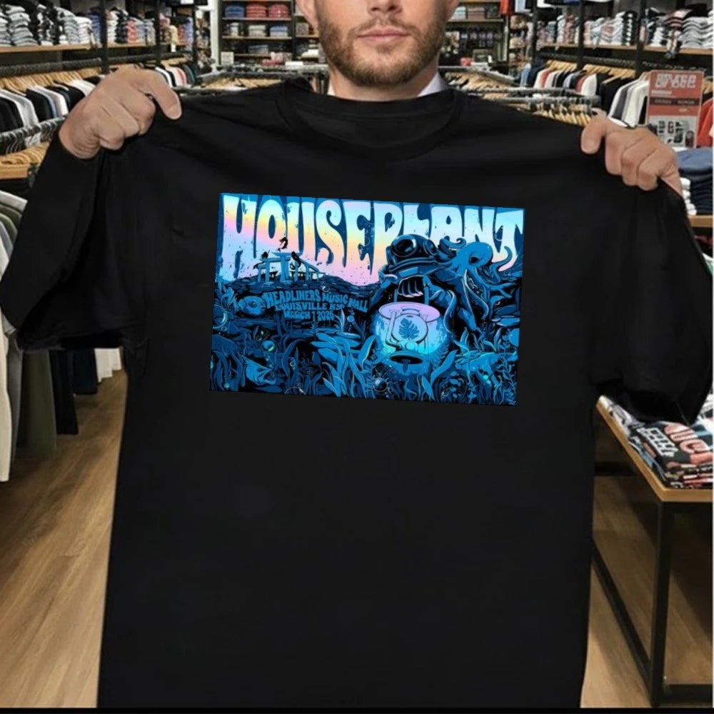 Houseplant March 7 2026 Louisville, Kentucky Concert Poster Shirt