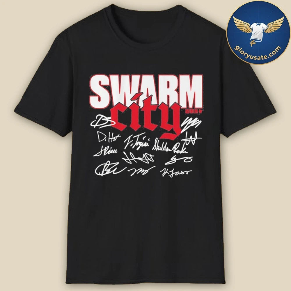 Houston Football Swarm City signature Shirt
