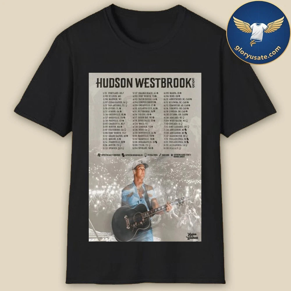 Hudson Westbrook Fall Tour 2026 Poster Shirt