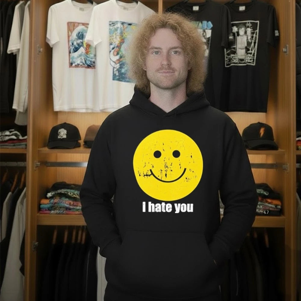 I Hate You Smiley Face Shirt