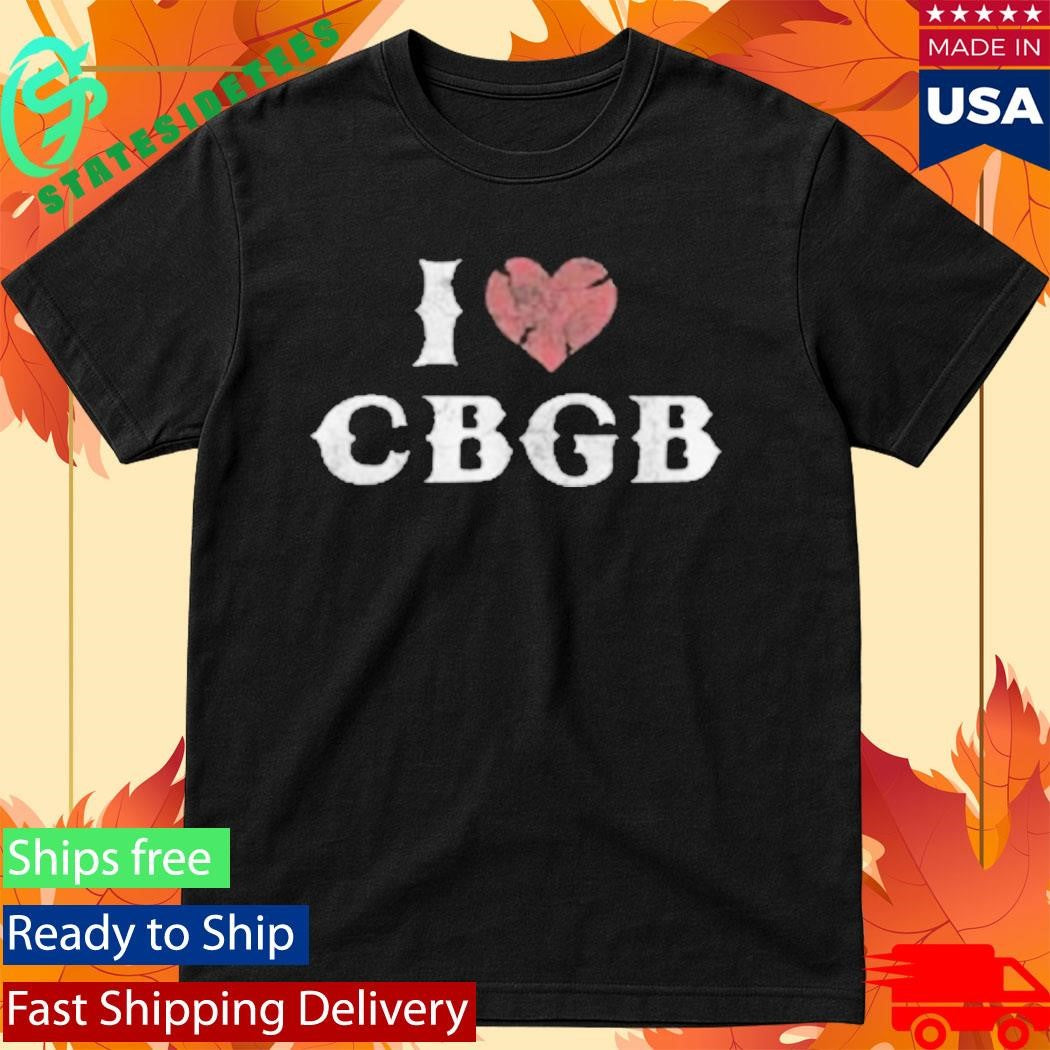 I Heart Cbgb Shirt