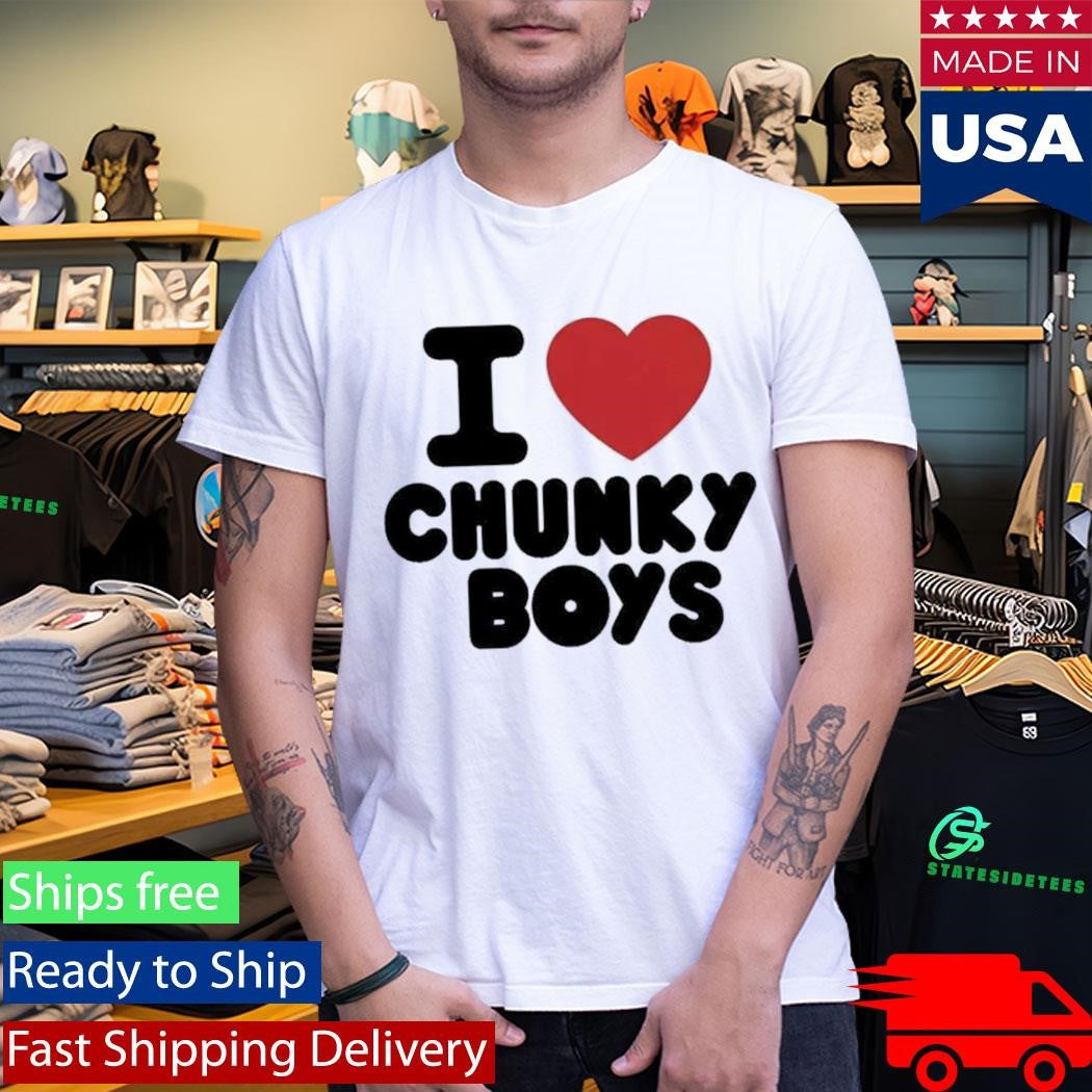 I Heart Chunky Boys Shirt