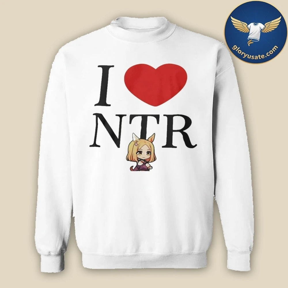 I Love Ntr Uma Musume Anime Shirt