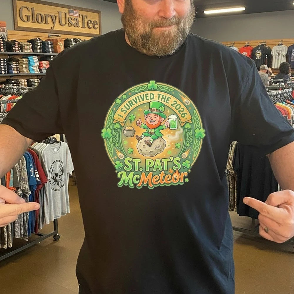 I Survived the 2026 St. Pat’s McMeteor Shirt
