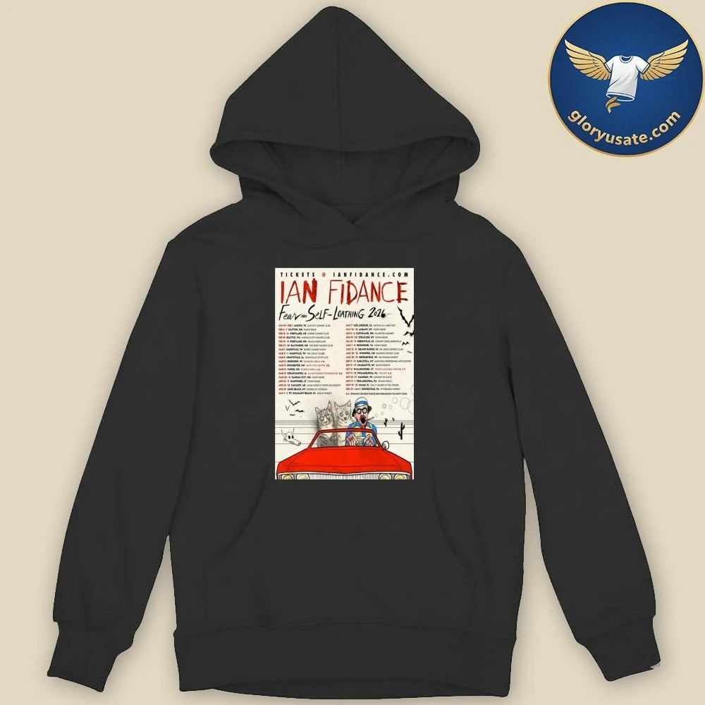 Ian Fidance Fear And Self Loathing 2026 Poster Shirt
