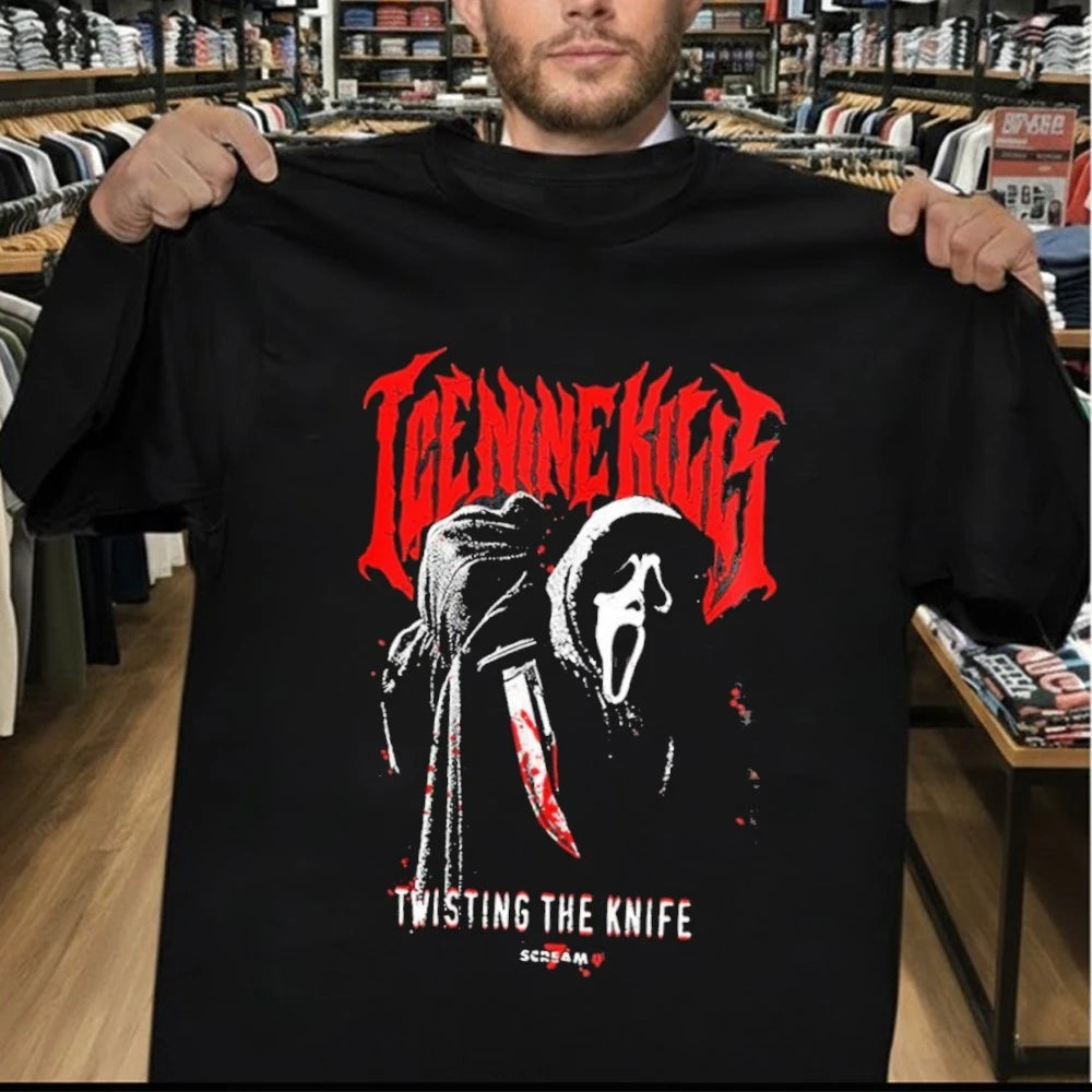 Ice Nine Kills 2026 Twisting The Knife Scream Shirt