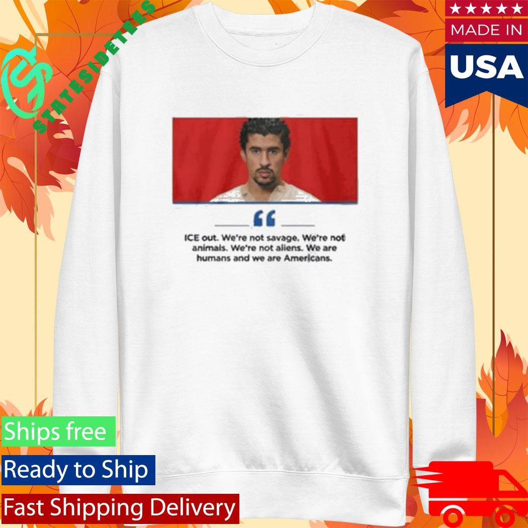 Ice Out Were Not Savage Were Not Animals Shirt