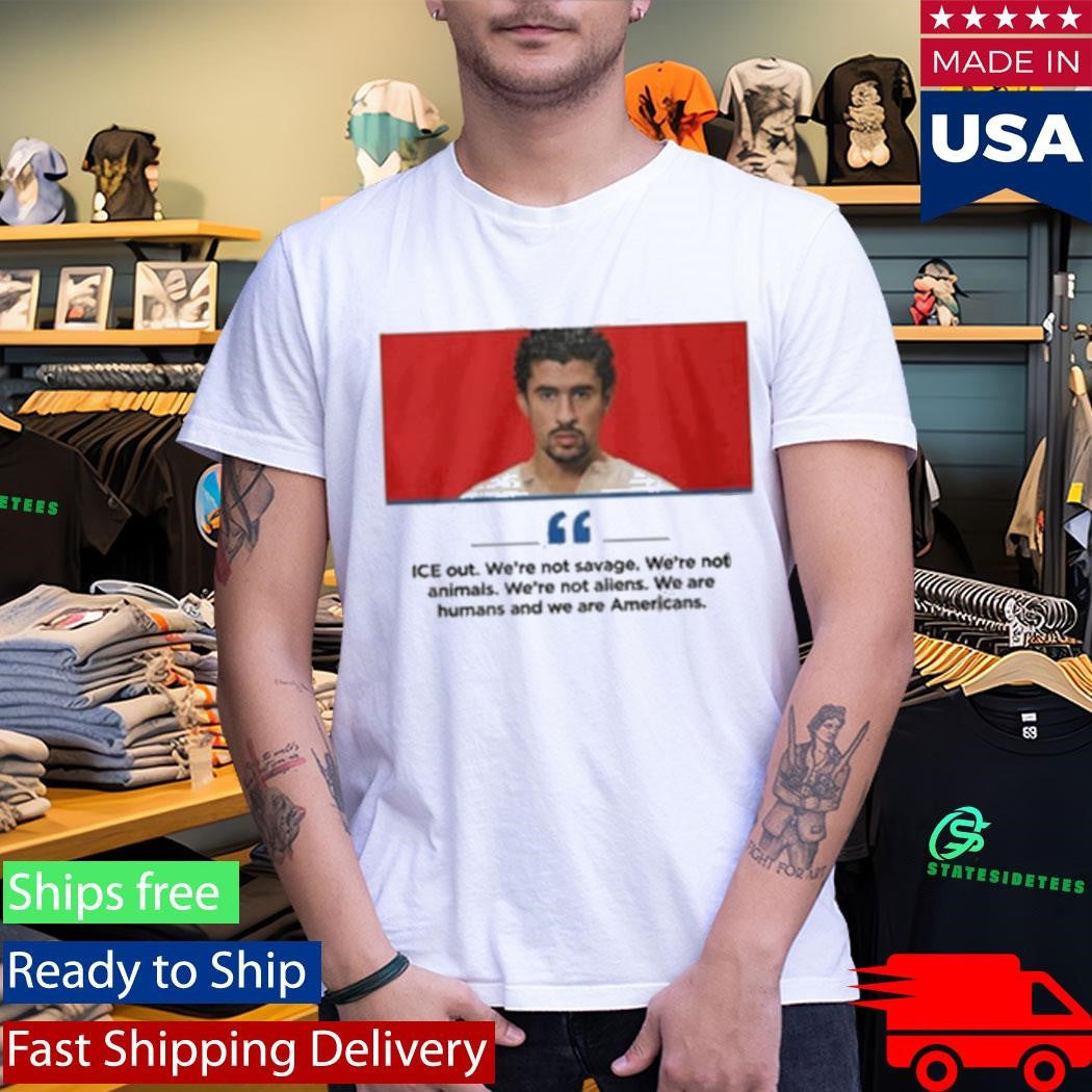 Ice Out Were Not Savage Were Not Animals Shirt